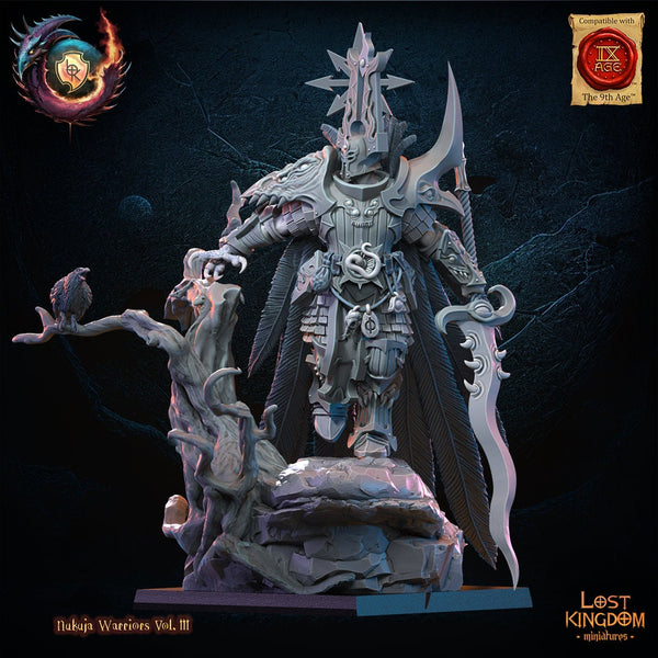 Warriors of the Dark Gods(Nukuja Warriors) - Doomlord of Nukuja by Lost Kingdom Miniature