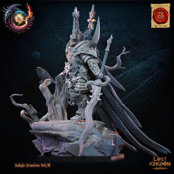 Warriors of the Dark Gods(Nukuja Warriors) - Doomlord of Nukuja by Lost Kingdom Miniature