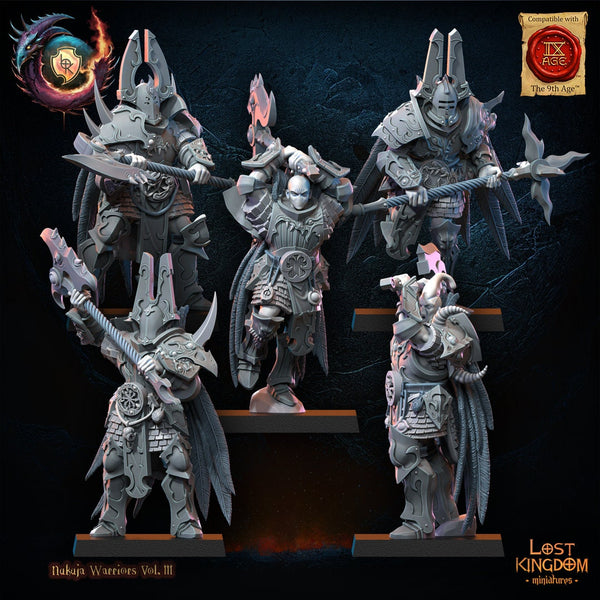 Warriors of the Dark Gods(Nukuja Warriors) - Nukuja Chosen by Lost Kingdom Miniature