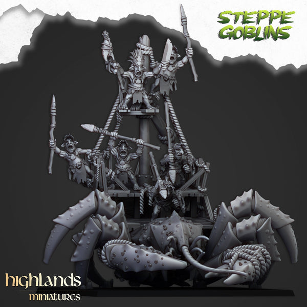Steppe Goblin Coast Giant Crab  Unit by Highlands Miniatures