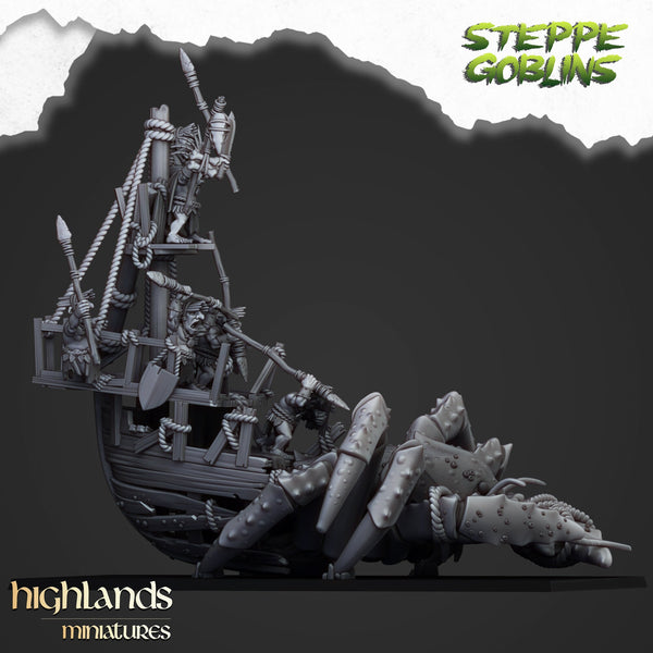 Steppe Goblin Coast Giant Crab  Unit by Highlands Miniatures