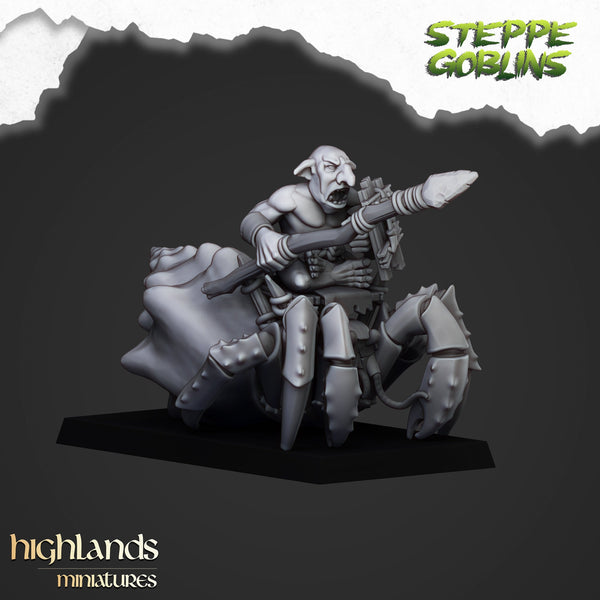 Mounted Coast Goblin unit by Highlands Miniatures