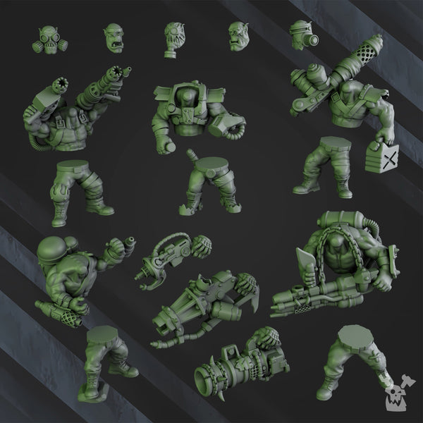 Umiez Burnerz  Orc Squad by DakkaDakka Store