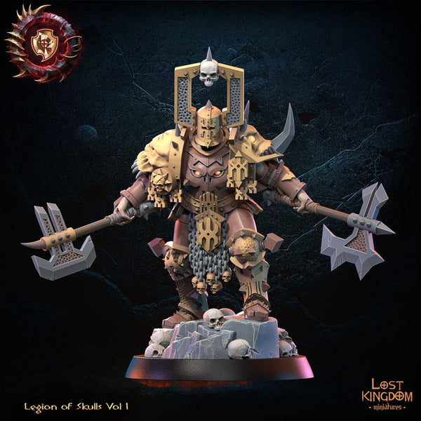 Warriors of the Dark Gods - Skull Collector Champion  by Lost Kingdom Miniature