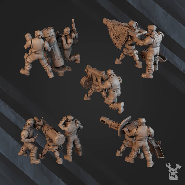 Green Hell Division Heavy Fire Support Squad by DakkaDakka Store