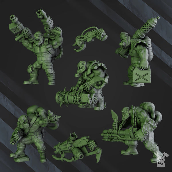 Umiez Burnerz  Orc Squad by DakkaDakka Store