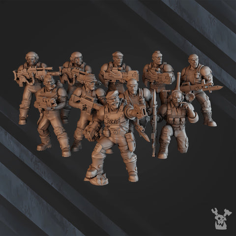 Green Hell Division Comando Squad by DakkaDakka Store