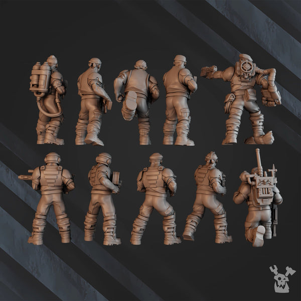 Green Hell Division Comando Squad by DakkaDakka Store