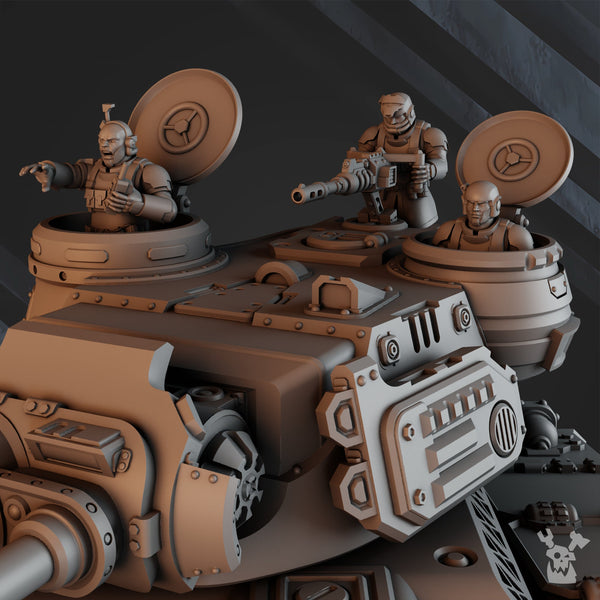 Medium Battle Tank "Rapid Dagger" RD-77 by DakkaDakka