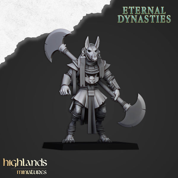 Eternal Dynasties - Anubis Guard  by Highlands Miniatures