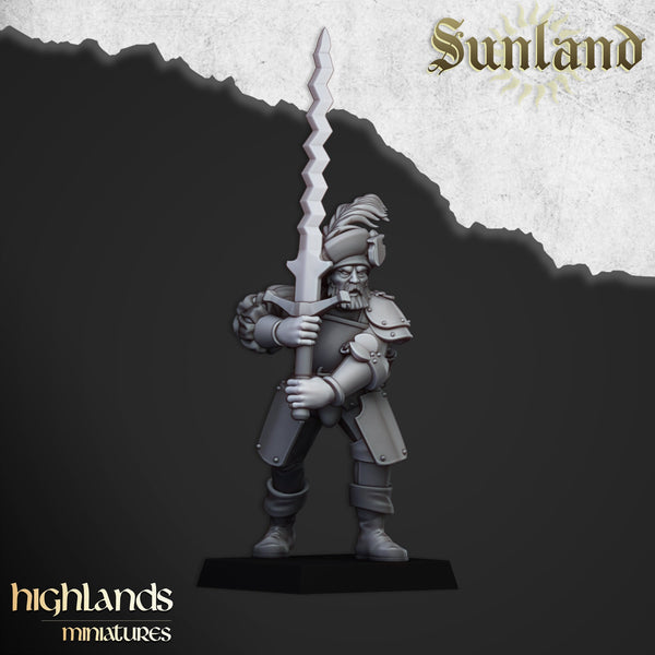 Sunland Landsknecht Unit   by Highlands Miniatures