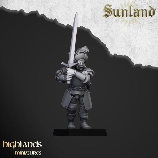 Sunland Landsknecht Unit   by Highlands Miniatures