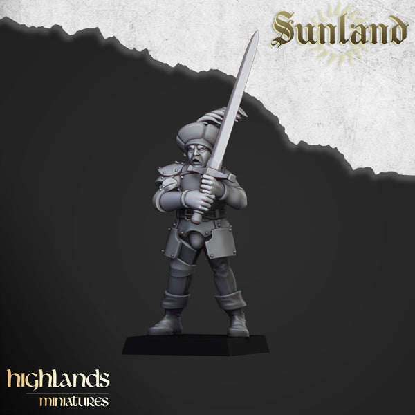 Sunland Landsknecht Unit   by Highlands Miniatures