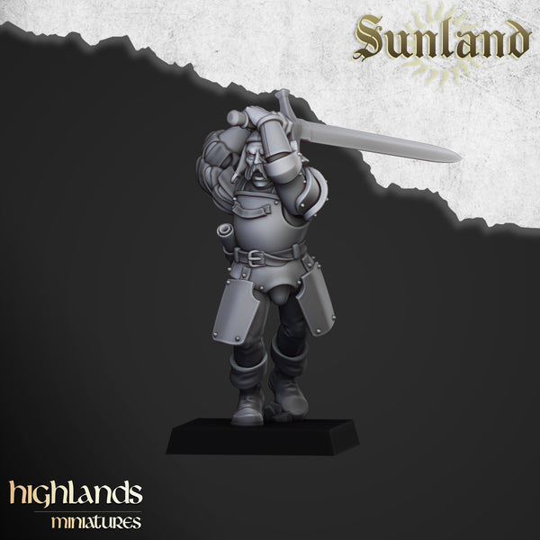 Sunland Landsknecht Unit   by Highlands Miniatures