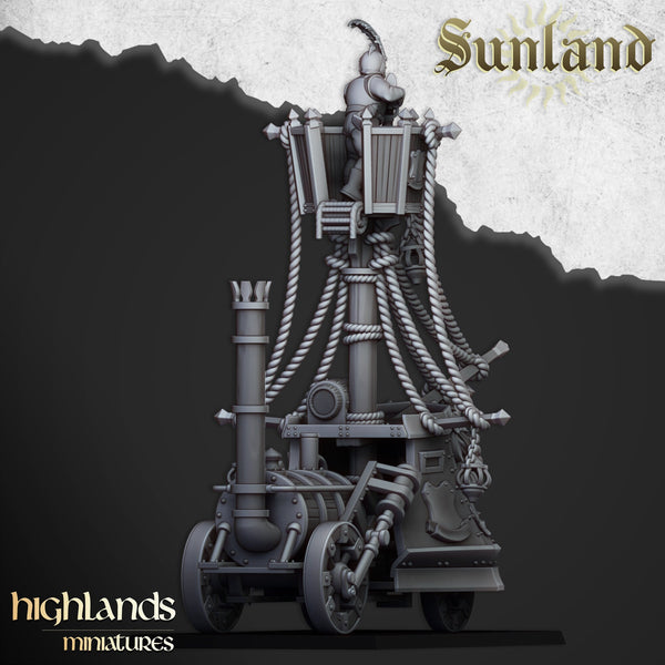 Sunland Ironclad Landship  by Highlands Miniatures