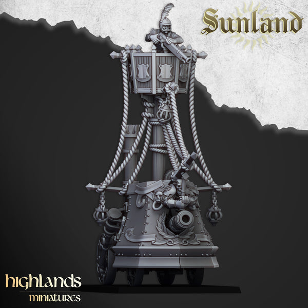 Sunland Ironclad Landship  by Highlands Miniatures