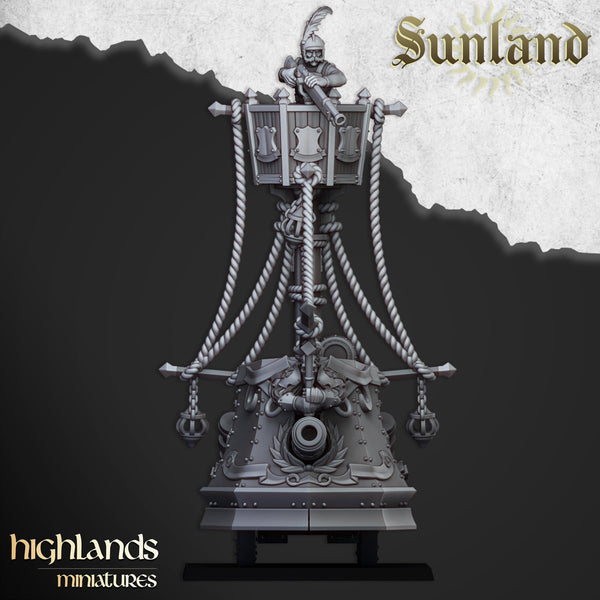 Sunland Ironclad Landship  by Highlands Miniatures