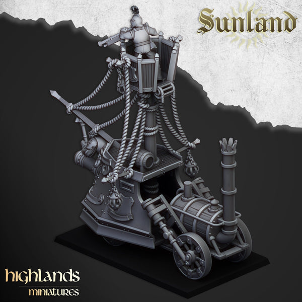 Sunland Ironclad Landship  by Highlands Miniatures