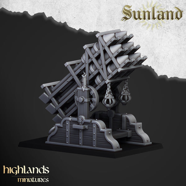 Sunland Great Cannon   by Highlands Miniatures