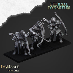 Eternal Dynasties - Anubis Guard  by Highlands Miniatures