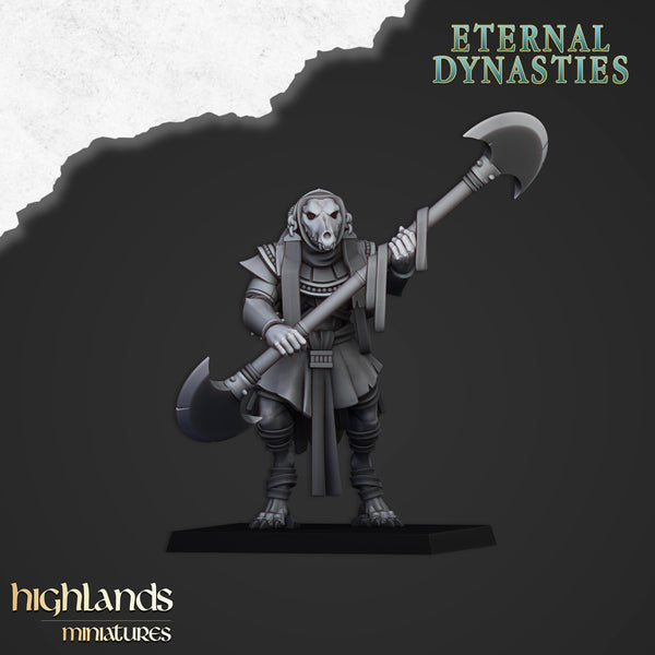 Eternal Dynasties - Anubis Guard  by Highlands Miniatures