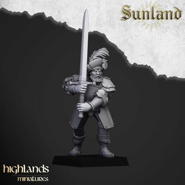 Sunland Landsknecht Unit   by Highlands Miniatures