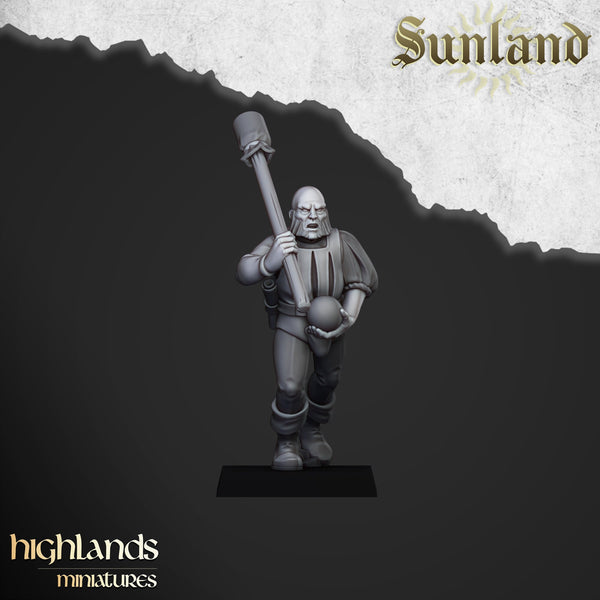 Sunland Great Cannon   by Highlands Miniatures