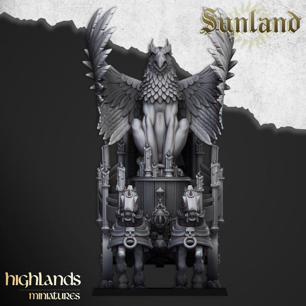 Sunland Altar on Chariot by Highlands Miniatures