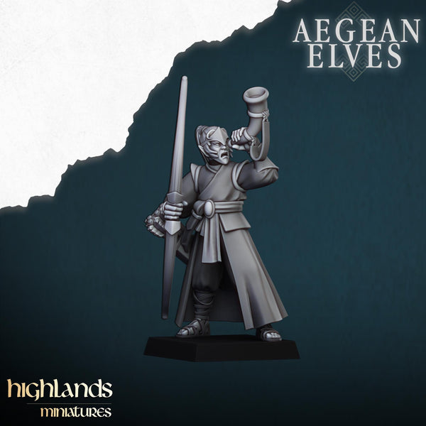 Aegean Elves  Archers by Highlands Miniatures