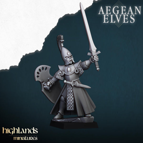 Aegean Elf Spearmen by Highlands Miniatures