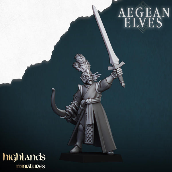 Aegean Elves  Archers by Highlands Miniatures