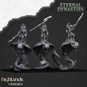 Eternal Dynasties - Mounted Ancient Guard  by Highlands Miniatures