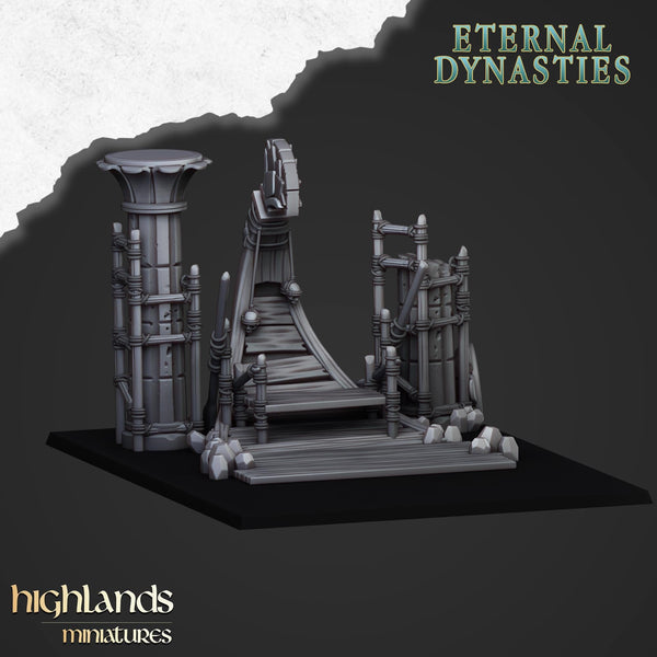 Eternal Dynasties -Pharaoah Funeral Ship by Highlands Miniatures