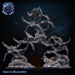 Undead of Misty Island- Bat Manta Swarms by Lost Kingdom Miniatures