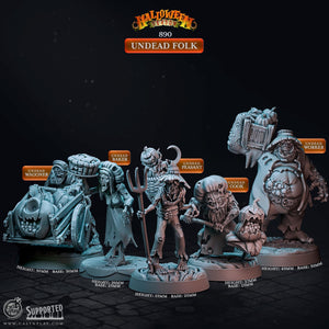 Undead Folk by Cast N Play (Halloween Season)