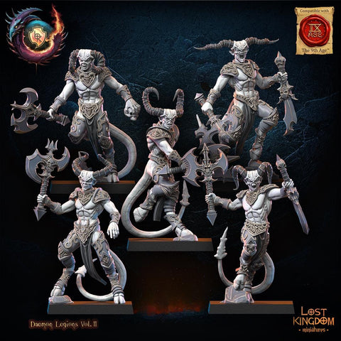 Daemon Legions - Myrmidons Regiment by Lost Kingdom Miniatures