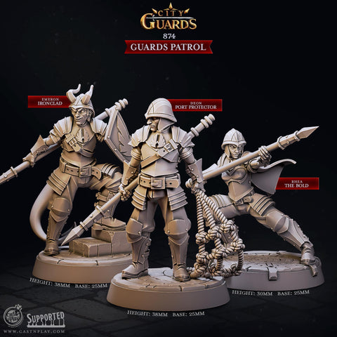 Guards Patrol by Cast N Play (City Guards)