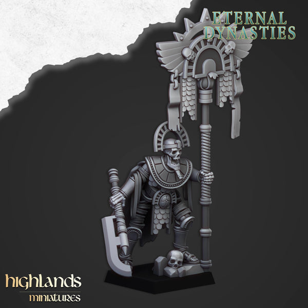 Eternal Dynasties - Eternal Pharoah Banner by Highlands Miniatures