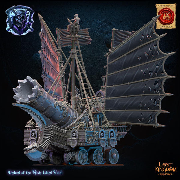 Undead of Misty Island -Shipwreck Maker by Lost Kingdom Miniatures