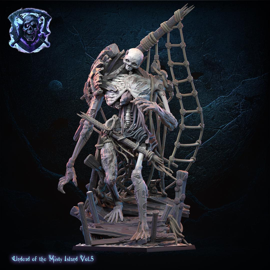 Undead of Misty Island- Sunken Giant by Lost Kingdom Miniatures