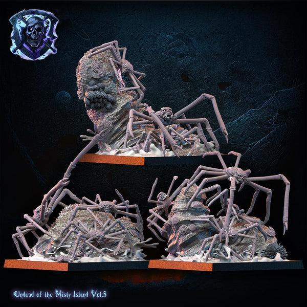 Undead of Misty Island- Skull Crab Swarms  by Lost Kingdom Miniatures