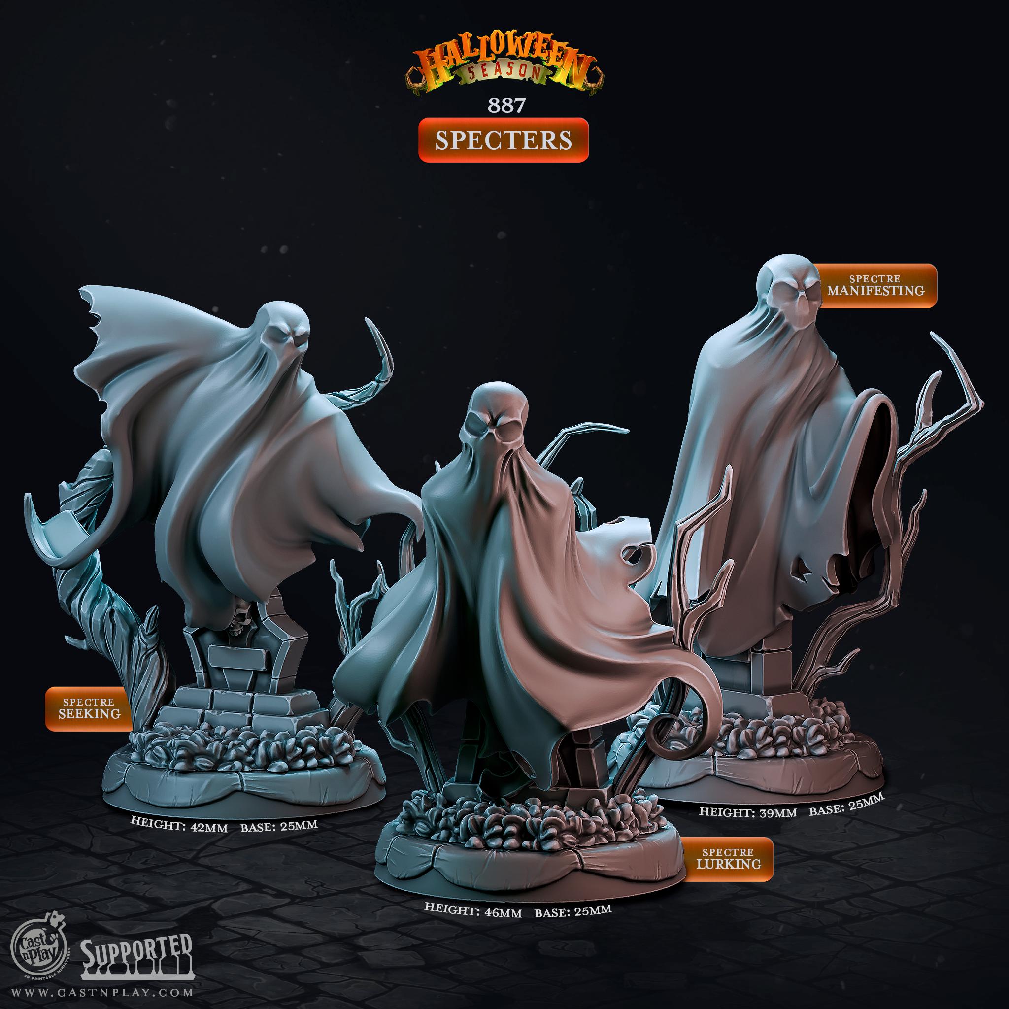 Specters by Cast N Play (Halloween Season)