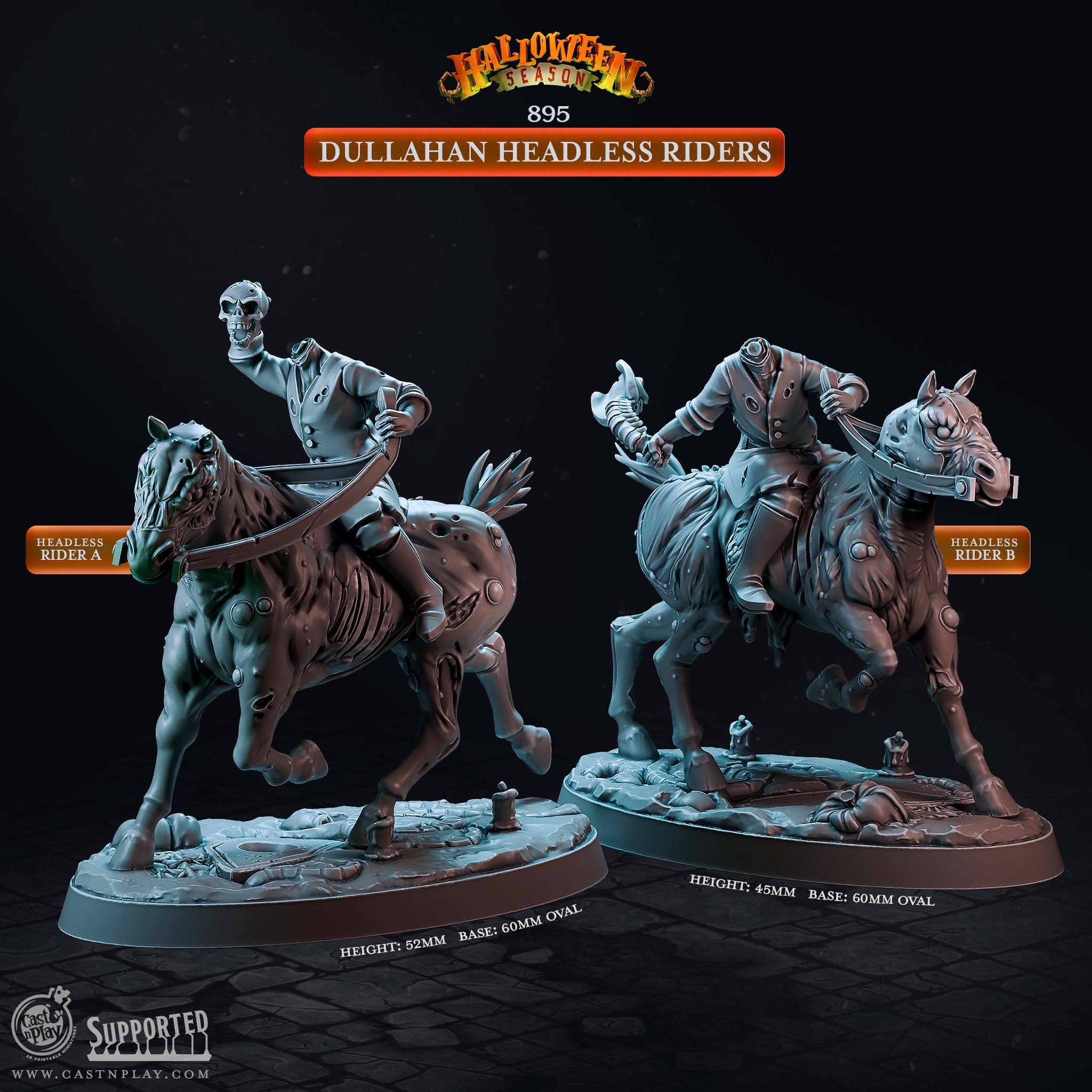 Dullahan Headless Riders  by Cast N Play (Halloween Season)