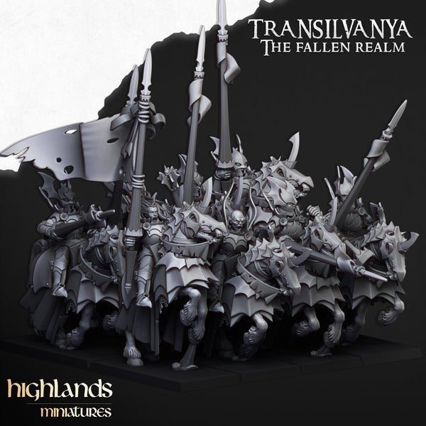 Spectres of Transilvanya  - Vampire Knights Unit  by Highlands Miniatures