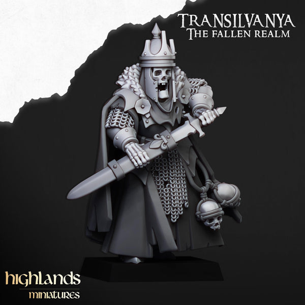 Spectres of Transilvanya - Skeletal Lord Highlands Miniatures