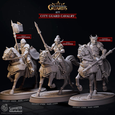 City Guard Cavalry by Cast N Play (City Guards)