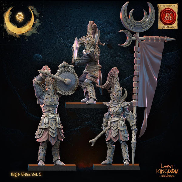 Night Elf Tsurugi Regiment  By Lost Kingdoms