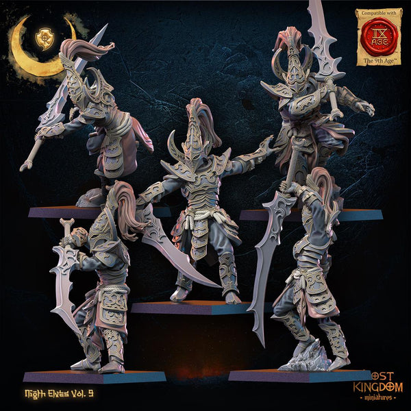 Night Elf Tsurugi Regiment  By Lost Kingdoms