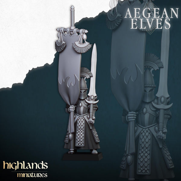 Aegean Elves Swords of Messara Regiment by Highlands Miniatures