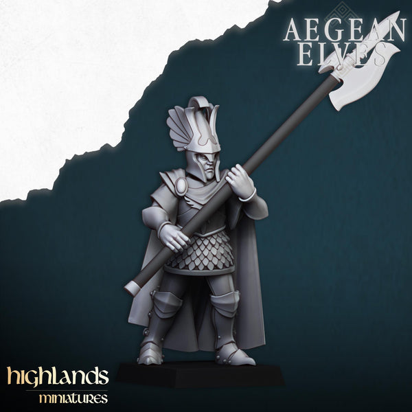 Aegean Elves Mycenean Guard Regiment by Highlands Miniatures